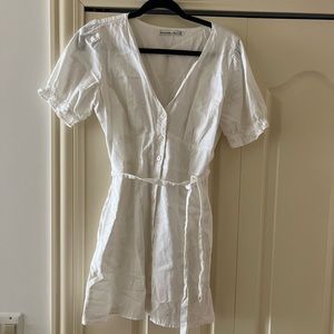 Abercrombie white dress